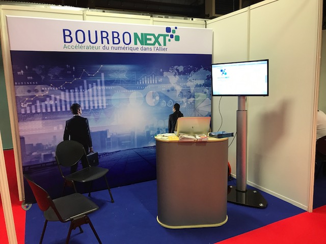 BourboNext au salon du Numérique et de l'Entrepreneur 1