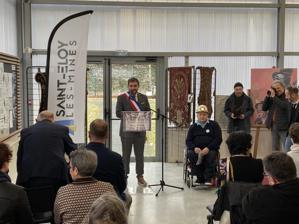 Inauguration de la salle immersive de la Maison de la Mine 1
