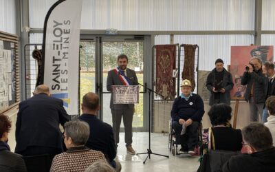 Inauguration de la salle immersive de la Maison de la Mine